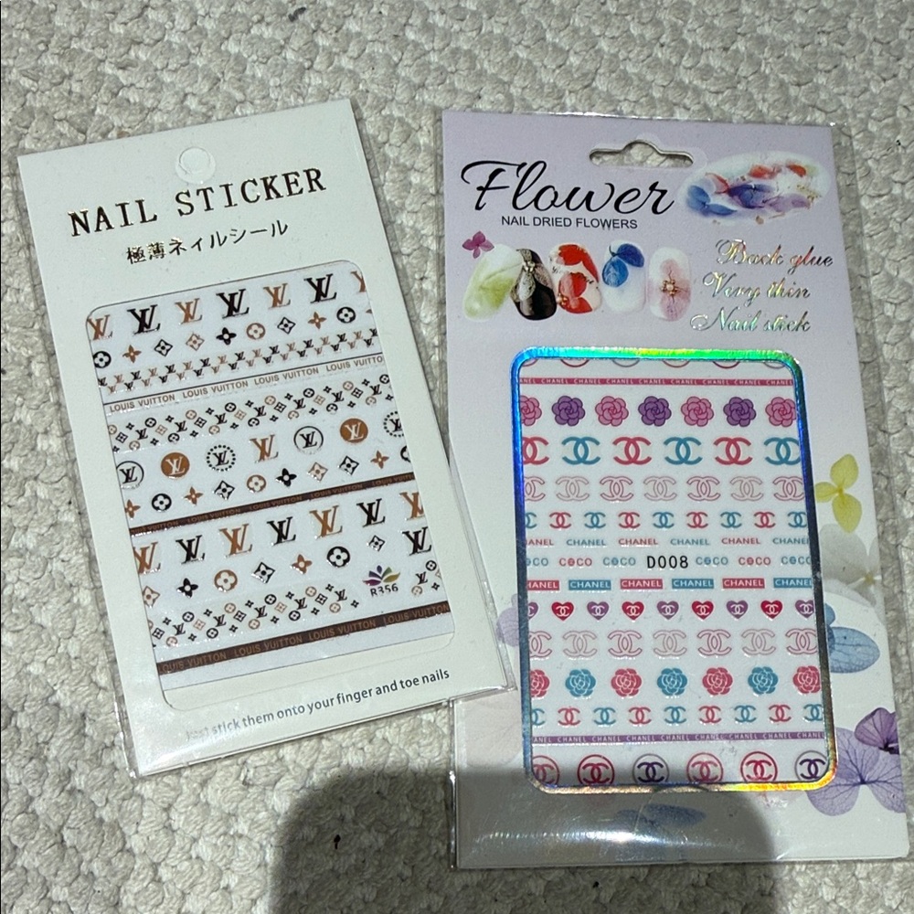 Designer Nail Sticker Set